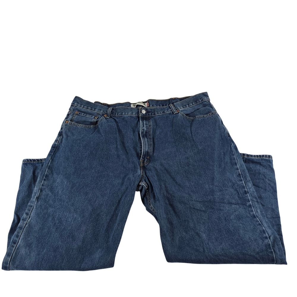 Levis 550 Relaxed Fit Tapered Leg Blue Denim Jeans Mens 46x29 Medium Wash